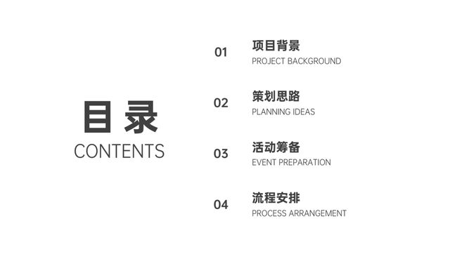PPT目录页怎么设计更高级？告诉你一个万能公式！(图1)