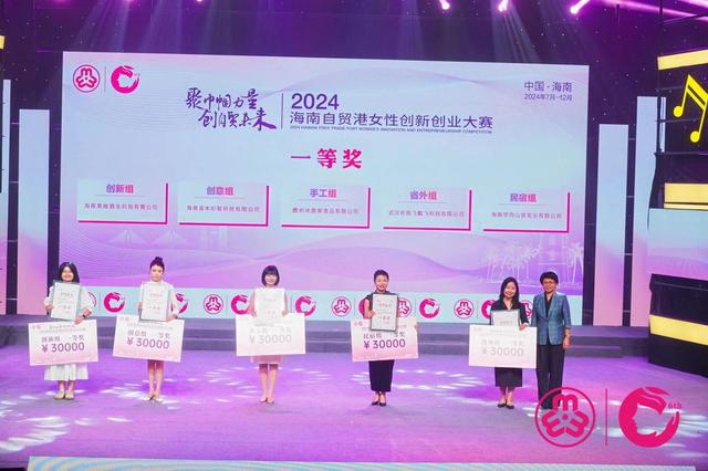 2024海南自贸港女性创新创业大赛颁奖典礼在海口举行(图2)