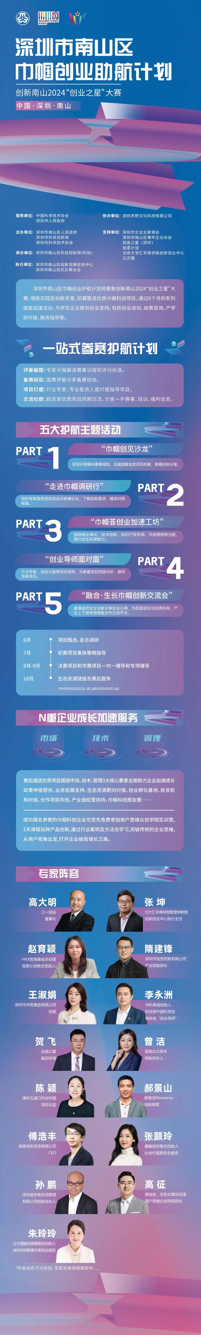 创新南山2024“创业之星”大赛巾帼创业护航计划正式启航！(图1)